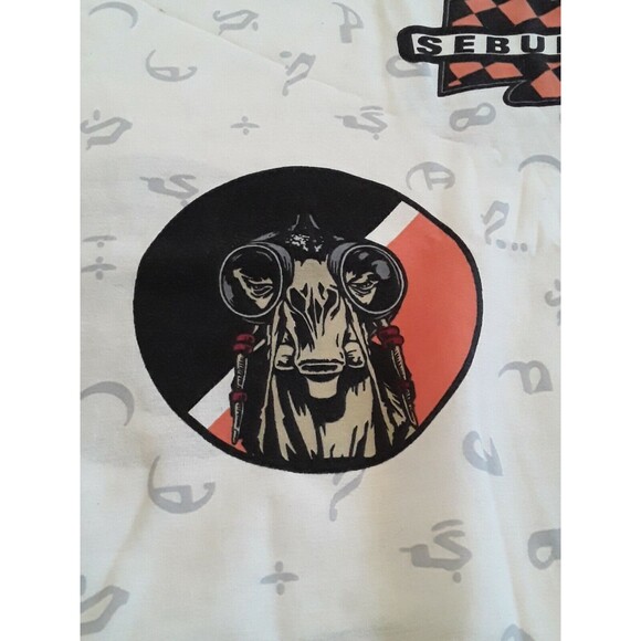 Vintage Sheet Star Wars ,Twin Flat  Anakin Skywalker Sebulba USA - Picture 3 of 5